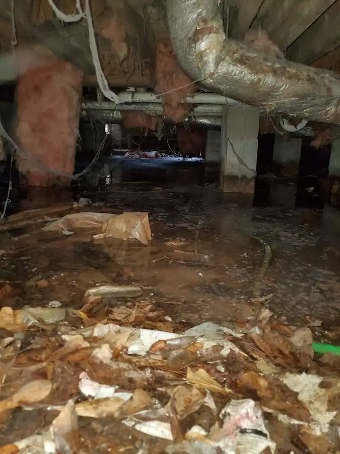 Crawl space flood assessment for Leak Detection & Repair in Eliot